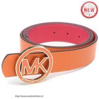 michael kors logo-medallion leer groot oranje accessoires Site Nederland 9qaue440